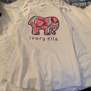 Ivory Ella watermelon tank
